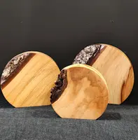 1. Bud Vase-Oak<br>Round Set x3 thumbnail