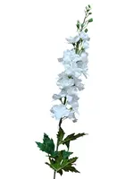Artificial Delphinium<br>Winter White Artificial Delphinium<br>Winter White