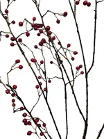 1. Artificial Mini Berry Branch<br>Red 1.2m thumbnail