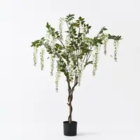Artificial Wisteria Tree<br>1.5m White