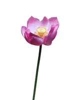 Artificial Lotus Flower<br>Fuchsia Artificial Lotus Flower<br>Fuchsia