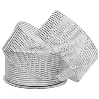 Fine Mesh Metallic Thread<br> Silver 38mm Fine Mesh Metallic Thread<br> Silver 38mm