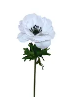 Artificial Anemone<br>Winter White