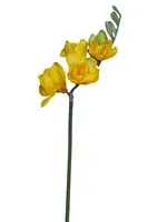 Artificial Freesia Spray<br>Yellow Artificial Freesia Spray<br>Yellow