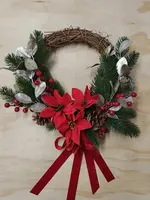 1. DIY Artificial Wreath<br>Traditional Festive thumbnail