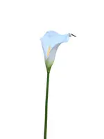 Artificial Calla Lily Stem<br>White-Medium