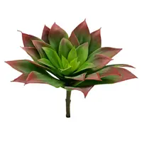 Artificial Lipstick Echeveria<br>Green/Red