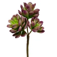 Artificial Succulent<br>Purple