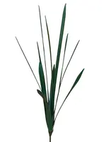 Artificial Cymbidium Leaf Spray<br>Green