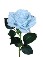 1. Artificial Velvet Rose<br>Light Blue thumbnail