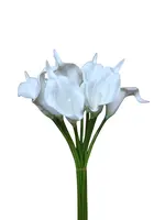 Artificial Calla Lily Bundle<br>White Artificial Calla Lily Bundle<br>White