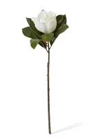 Artificial Magnolia Stem<br>White