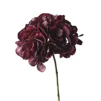 Artificial Hydrangea<br>Burgundy