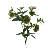 Artificial Hellebore Spray<br>Green