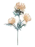 Artificial  Leucospermum Spray<br>Orange