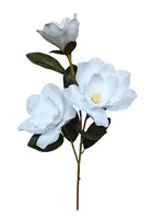 Artificial Magnolia Spray<br>White thumbnail