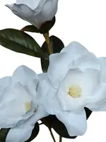 1. Artificial Magnolia Spray<br>White thumbnail