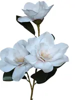 1. Artificial Magnolia Spray<br>Light Brown thumbnail