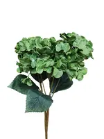 Artificial Hydrangea Bunch<br>Green